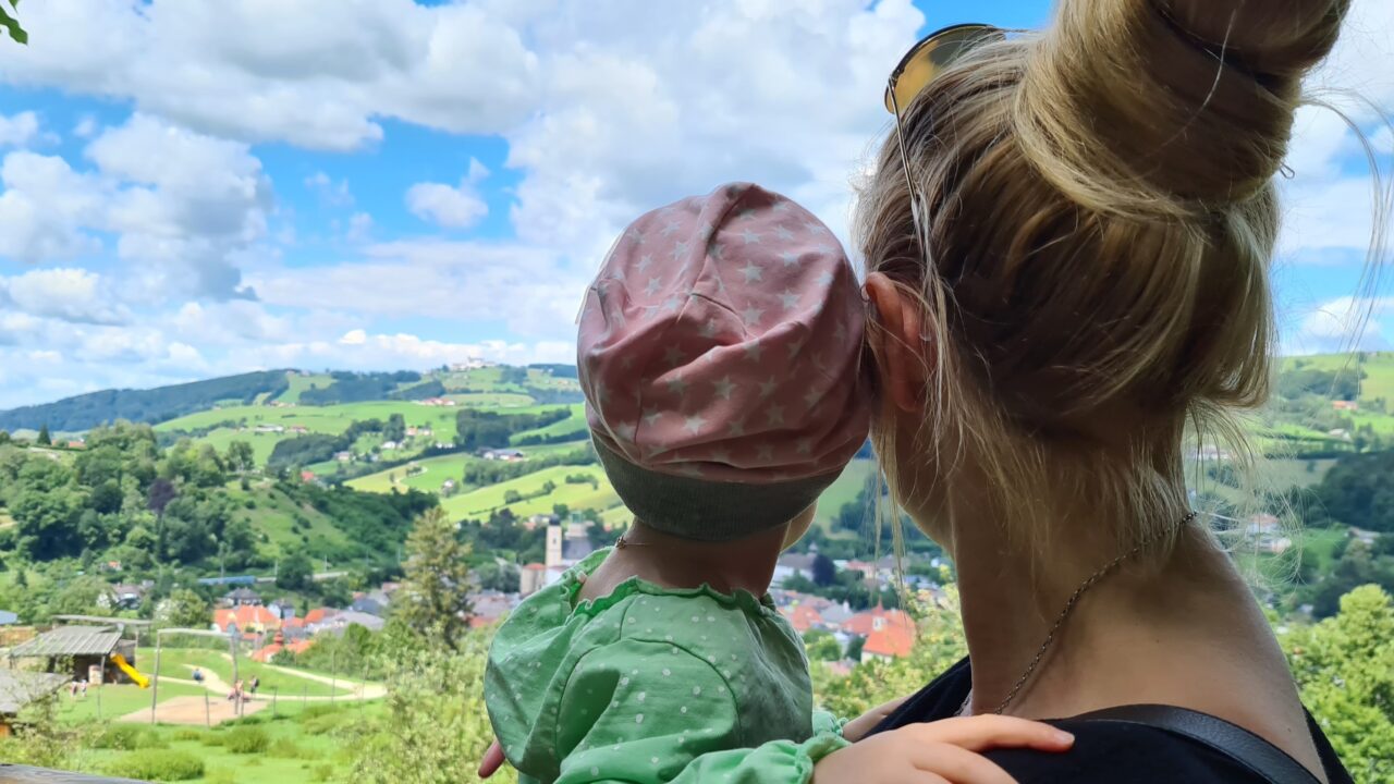 Strandmoment auf Reisen