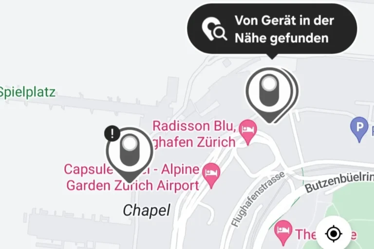 AirTag & SmartTag auf Reisen Samsung SmartTag 2 Tracking in der SmartThings App am Flughafen