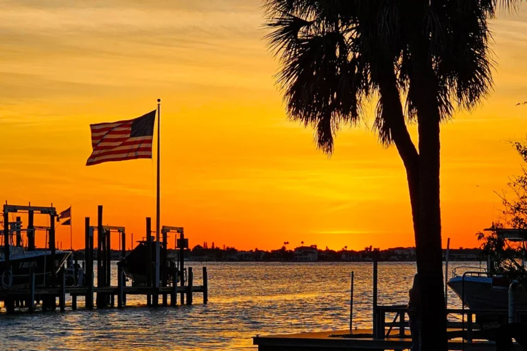 Sonnenuntergang in Florida, Florida Rundreise mit Kind