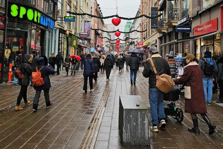 Kopenhagen im Winter mit Kindern, Stroget - die Einkaufsstraße Kopenhagens