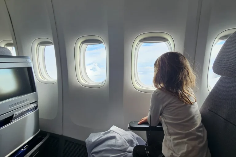 Flugreise mit Kind, Langstreckenflug in der Business Class